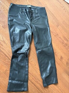 Maternity Faux Leather Pants